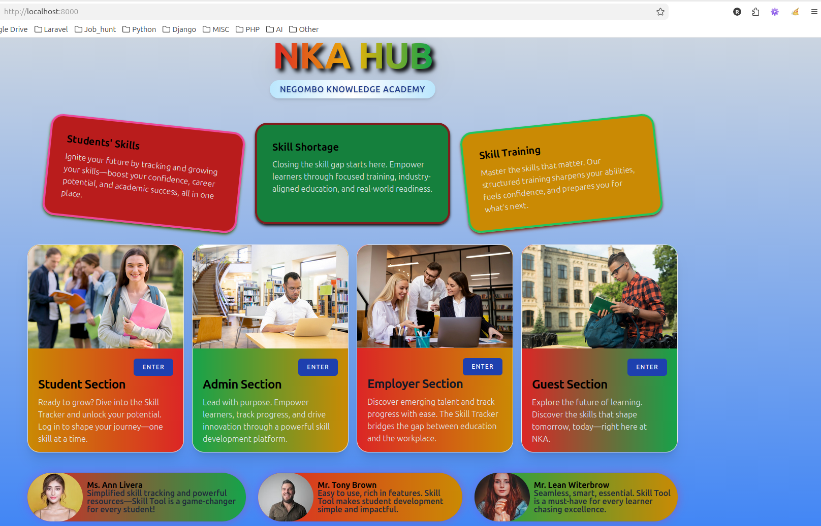 Stakeholder Portal Hub