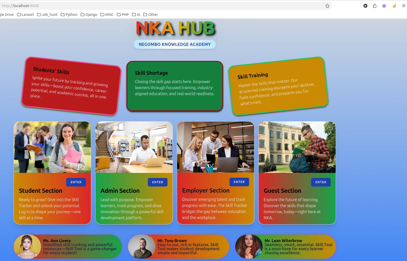 Stakeholder Portal Hub