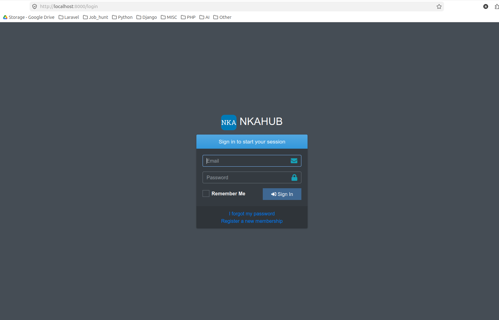 Stakeholder Login Flow