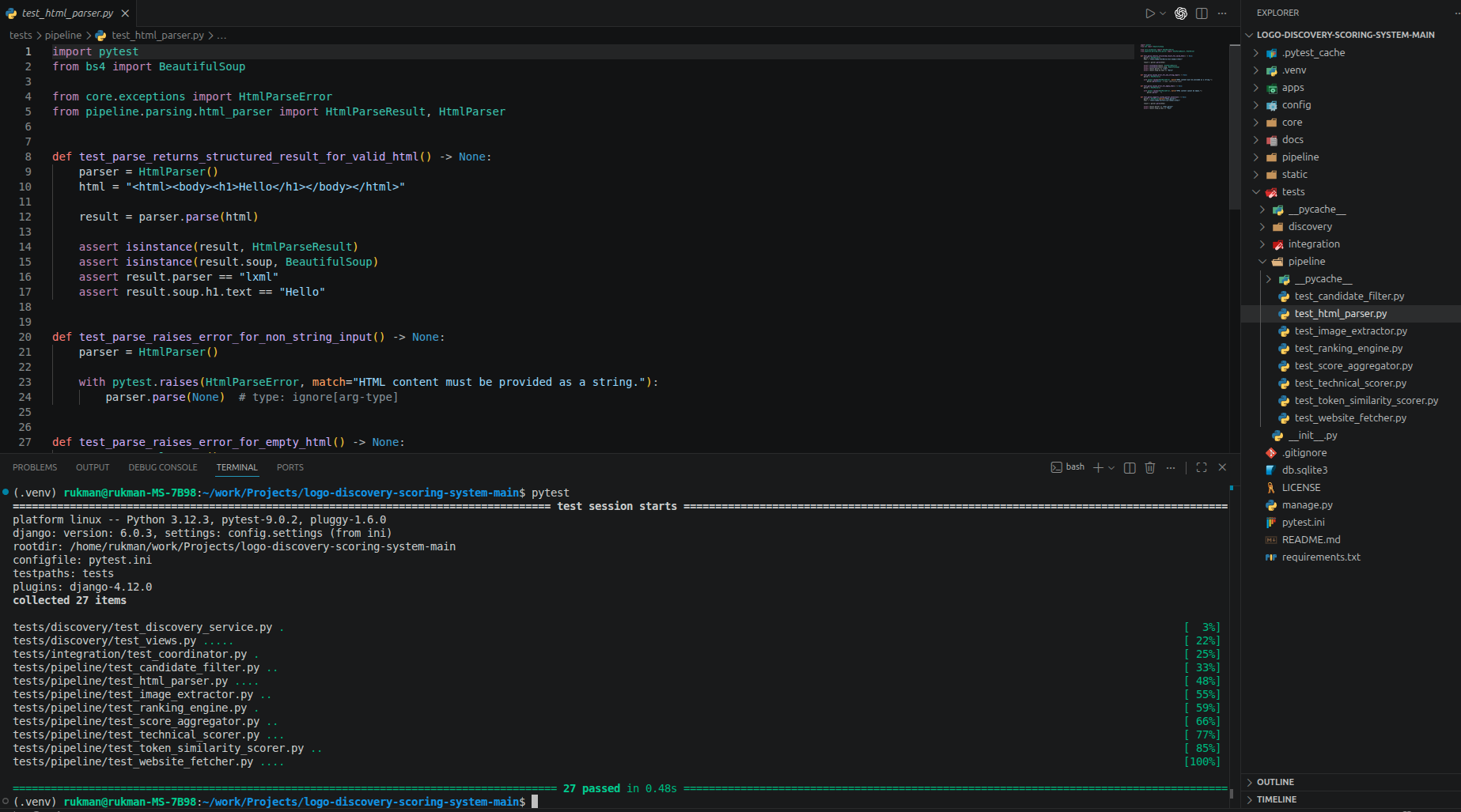 Pytest Test Suite