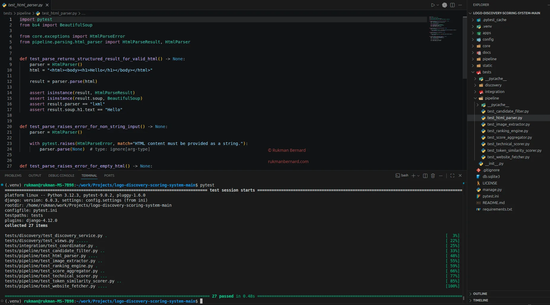 Pytest Test Suite
