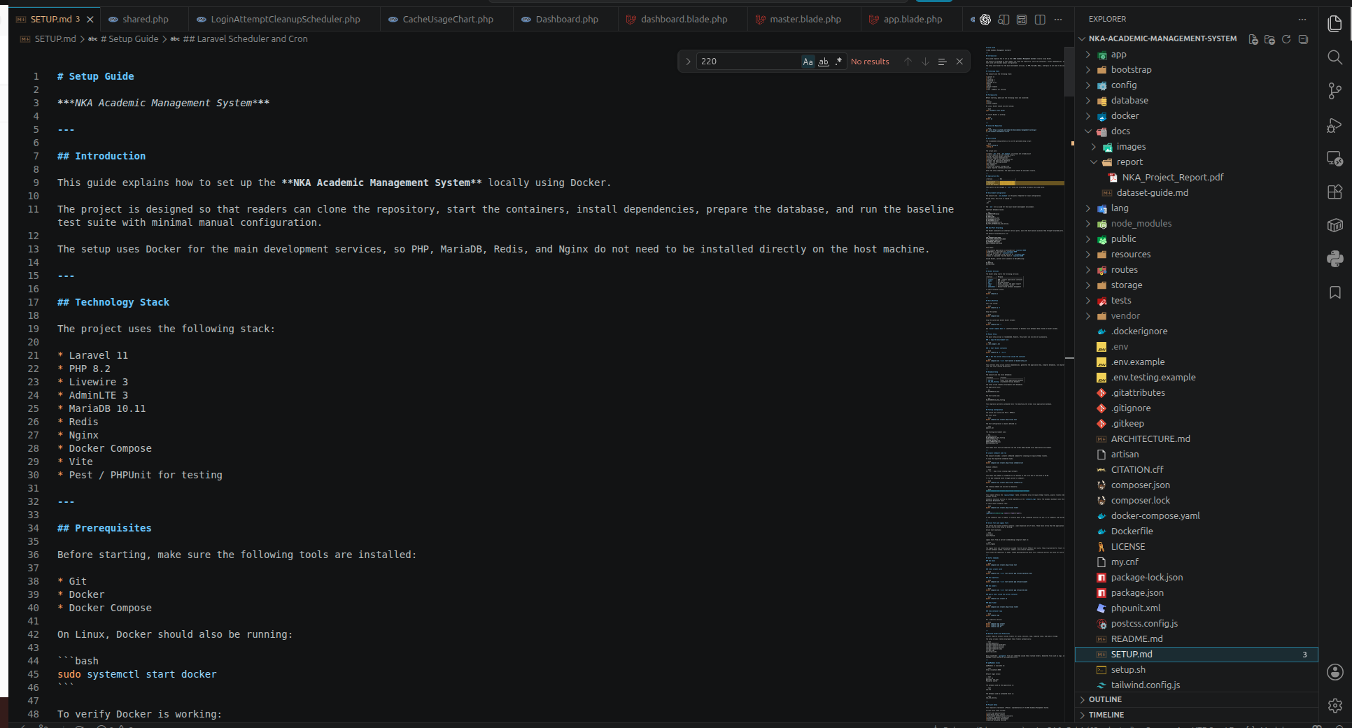 Documentation and Setup Guide