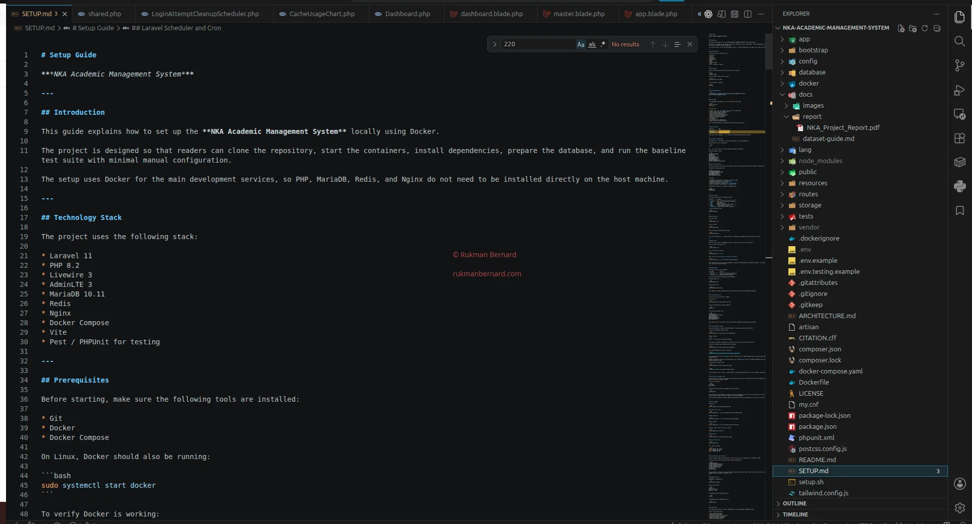 Documentation and Setup Guide